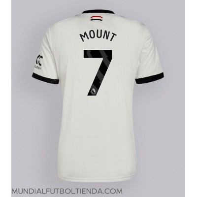 Camiseta Manchester United Mason Mount #7 Tercera Equipación Replica 2024-25 mangas cortas Camiseta Manchester United Mason Mount #7 Tercera Equipación Replica 2024-25 mangas cortas